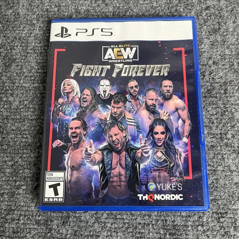 AEW Fight Forever PS5 THQ Nordic Wrestling‎ Arcade Multiplayer Action Video Game